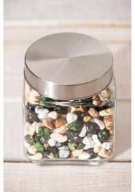 Resim Acar Lines Borosilikat Cam Kavanoz - 570 Ml 