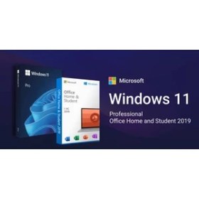 Resim Microsoft Windows 11 Pro And Office Home And Student 2019 Bundle 