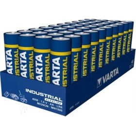 Resim Varta Endüstriyel Aa Kalem Pil 1.5V Alkalin 40'lı Kutu 