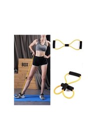 Resim Yta Grup 8 Şeklinde Direnç Bandı Yoga Plates Ve Vücut Geliştirme Egzersiz Bandı 