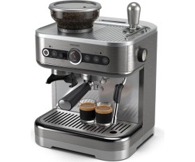 Resim Barista Brew Yarı Otomatik Espresso Makinesi, 250G Çekirdek Kabı 