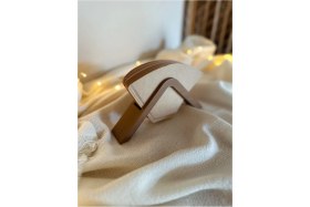 Resim Feyza Design Nefes Alan Kahve Filtre Kağıdı Tutucu, Kahverengi, Pratik ve Dayanıklı 