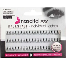 Resim Nascita Pro Backstage Collection - El Yapımı Tekli Takma Kirpik Short 60 Adet 