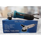 Resim Avuç Spiral Taşlama Makinası 125 Mm 900 W Devir Ayarlı Kuyruklu 