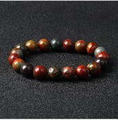 Resim Embracenaturereiki Doğal Taş Bileklik Erkek/kadın Çakra Kuvars Akik Ametist Enerji Şifa Mavi 21cm Green 