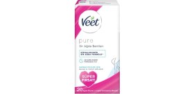 Resim Veet Tüy Dökücü Veet Pure Sir Ağda Bandı 20'li 