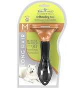 Resim Furminator Long Hair Uzun Tüylü Köpek Tarağı M Boy 