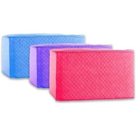 Resim Çok Amaçlı 2XL Yorgan Hurcu Hurç Saklama Düzenleme Hurcu 90X40X50 Çok Renkli 