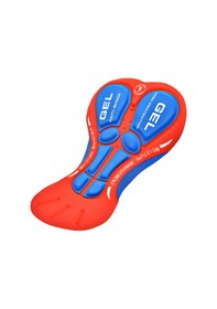 Resim Yaozixa Montaj Bisikleti Silikon Yastık - Yumuşak Sponge, Şok Emici, Havalandırma Kanalları, Ergonomik Tasarım - Bl310 Kırmızı Kırmızı - Mavi 