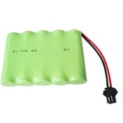Resim 6V 2700Mah Oyuncak Araba Bataryası Siyah Soketli 