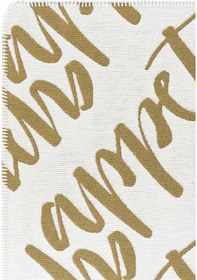 Resim Cool Halı Perla Neo Prn 02 Beyaz Hardal Pamuklu Banyo Balkon Kilim Makinede Yıkanabilir Mutfak Kilim 