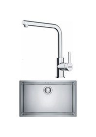 Resim Maris MRX 110-70 Eviye + Lina Spiralli Armatür Seti İnox 
