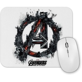 Resim Baskı Dükkanı Avengers Flowers Marvel Mouse Pad 