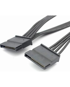Resim Hype Store 4355 Molex Ide 4 Pin To 5 Port Sata Power HDD Güç Çoklayıcı Kablosu 