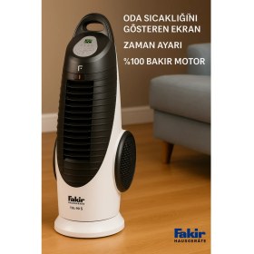Resim Fakir %100 Bakır Motorlu, Uzaktan Kumandalı Sessiz Vantilatör + Lavanta Uçucu Yağı % 100 Saf 2li Set 