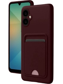 Resim Lacerta A07 Kelvin Kartvizitli Silikon - Bordo-(5796) 