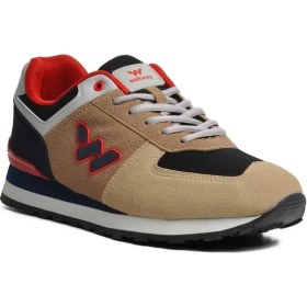 Resim Walkway Bej-Lacivert-Kırmızı Kadın Spor Ayakkabı 