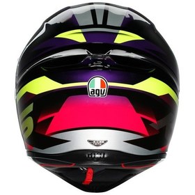 Resim Agv K1 S E2206 Fastlap Black Purple Pınk M0196 Kask Vizör Mavi 