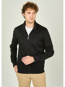 Resim Daynax Erkek Hakim Yaka Fermuarlı Cep Detaylı Mevsimlik Spor Mont 4500 Lacivert Lacivert 