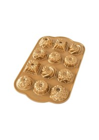 Resim Nordicware Mini Bundt Şekilleri Kalıbı Renkli 