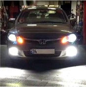 Resim Megamarket06 Honda Cıvıc Fd6 Led Xenon Sis Farı Ampulü Duo H11 12-24v 