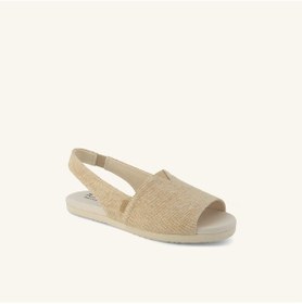 Resim 10023065 Champagna Espadril Kadın 10023065 Toms Alpargata Champagne Tonal Sparkle Woven Açık Bej 
