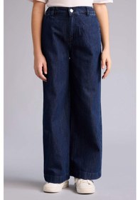 Resim Defacto Relax Fıt Jean Pantolon Kız Çocuk G0304a826smnm26 Lacivert-nm26 