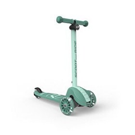 Resim Scoot and Ride Highwaykick 3S Forest LED Tekerlekli Katlanabilir Ayarlanabilir Çocuk Scooterı Açık Yeşil 