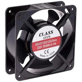 Resim Genel Markalar CF278 120X120x38 220 Volt Aksiyel Fan 
