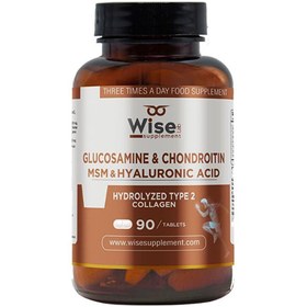 Resim WiseLab Glukozamin Kondroitin MSM Tip 2 90 Tablet 