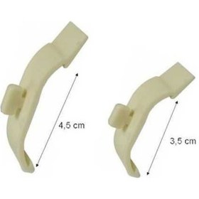 Resim Stor Perde Aparati 30'Lu_Paket Zebra Perde Montaj Aparati Plast 4,5 Cm 