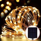 Resim 7M/12M/22M/32M LED Güneş Işığı Dış Mekan Bahçe Peri Dize Işıkları, Noel Bahçe Ağaç Partisi Düğün Süsleme Parıldayan Işık Dizesi, 11 Ülke Festival Süslemeleri Cadılar Bayramı Süslemeleri, Noel Süslemeleri 