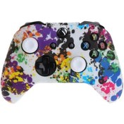 Resim Popüler Silikon Gamepad Kapağı + Xbox One Xs Denetleyicisi İçin 2 Joystick Kapağı 