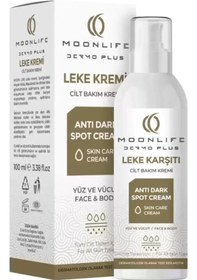 Resim Moon Life Dermo Plus Leke Karşıtı Cilt Bakım Kremi 100ml 
