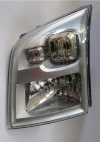 Resim 2007-2013 Ford Transit V347 Far Lambası Sol Elektrikli-manuel Gri 7 Fişli H4 Ayfar Adet Oem No:1452504 