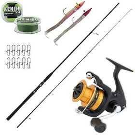 Resim Shimano Fx 3000 - Fujin Sniper 270cm 10-30gr Spin Olta Seti 