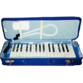 Resim Melodika 32 Tuslu - Mavi Renk Özel Sert Kutusunda 