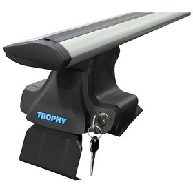 Resim Chevrolet Aveo Sedan 2006 - 2011 Model Arası Uyumlu Ara Atkı Tavan Barı Trophy Gri 