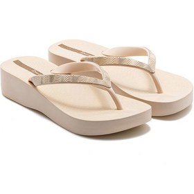 Resim Mesh X Kadın Parmak Arası Terlik Bej 35/40 Bej 