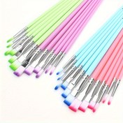 Resim 6 adet Su Boyası Fırça Kalemi Seti - Naylon Saç, Plastik Sap, DIY Sanat Malzemeleri Noel, Cadılar Bayramı, Şükran Günü Hediyesi için - 4 Renk, Yağ ve Akrilik Boyama için Mükemmel, Sanatsal El Sanatları, Canlı Fırçalar, Pürüzsüz Uygulama, Boyama Araçları, El Sanatları Tutkunları, Sanatsal Araçlar, Dayanıklı Fırçalar, El Sanatları Tutkunları, En İyi Noel için, Şükran Günü için Mükemmel 