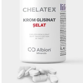 Resim Chelatex Krom Glisinat Takviye Edici 60 Tablet 