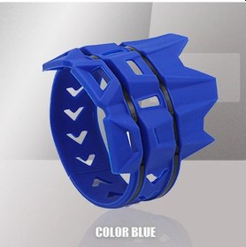 Resim Hightower Husqvarna Honda Yamaha Dirt Pit Bike Mavi Egzoz Koruyucu Kılıf 