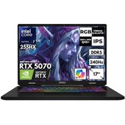 Resim MSI Crosshair 17HX AI D2XWGKG-018XTRHMF29 Ultra 7-255HX 32 GB 2 TB SSD RTX5070 17" W11H Dizüstü Bilgisayar 