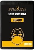 Resim James Donkey JD480 480GB 3D Nand 2.5" 510MB/480MB/sn SSD Disk - 3 Yıl Birebir Değişim Garantisi 