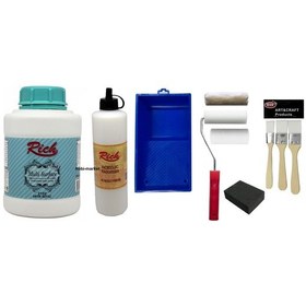 Resim Rich Multi Surface Akrilik Boya 1.75 Kg Set 2102 Antik Beyaz N11.1071 