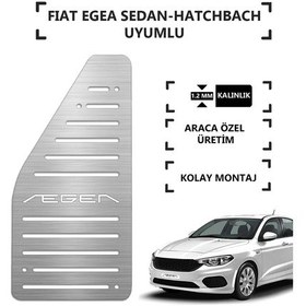 Resim A&g Tuning Fiat Egea Krom Ayak Dayama Dinlendirme Pedalı Kgagpedal000036 