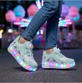 Resim ROCKY Tekerlekli Paten Ayakkabı- su yeşili 