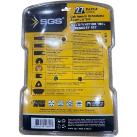 Resim Özbience Çeşitli 27 Parça Kesici ve Raspalama Aksesuar Seti, Çok Amaçlı Kullanım 