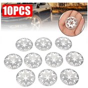 Resim Lasonstiges 10 Adet Dia 30mm Yıkayıcı Metal Isı Kalkanı Ses Yalıtım Klip Somun Yıkayıcı Isı Yanığı Isı Kalkanı Klip Somun Taşıyıcı T4 T5 İçin 
