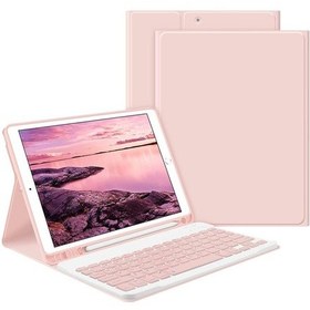 Resim Samsung Galaxy Uyumlu Tab A9 Plus X210 Kılıf Kablosuz Klavyeli Kılıf Mobax Türkçe X213 X215 X217 